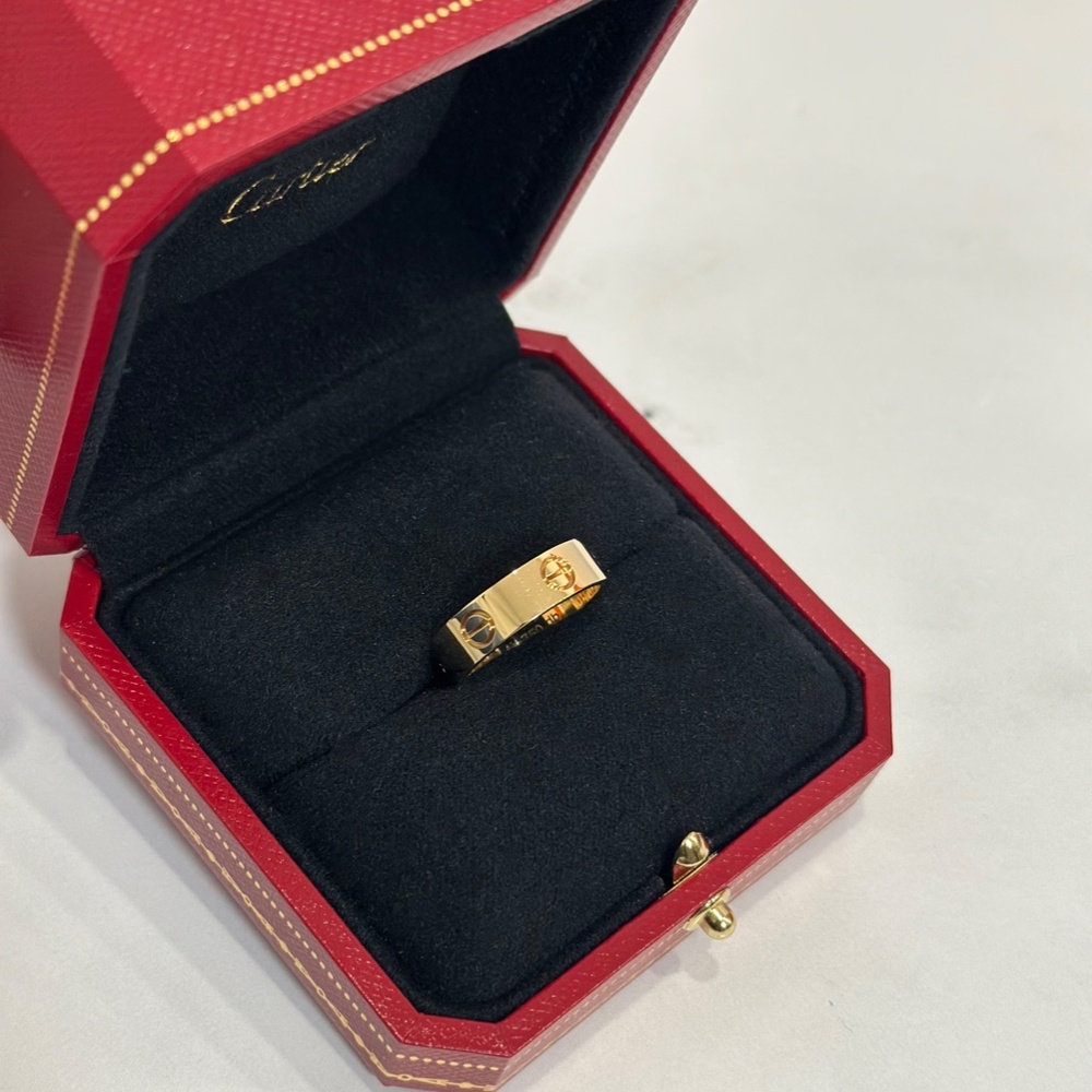 AUTHENTIC CARTIER LOVE RING - Picture 3 of 4